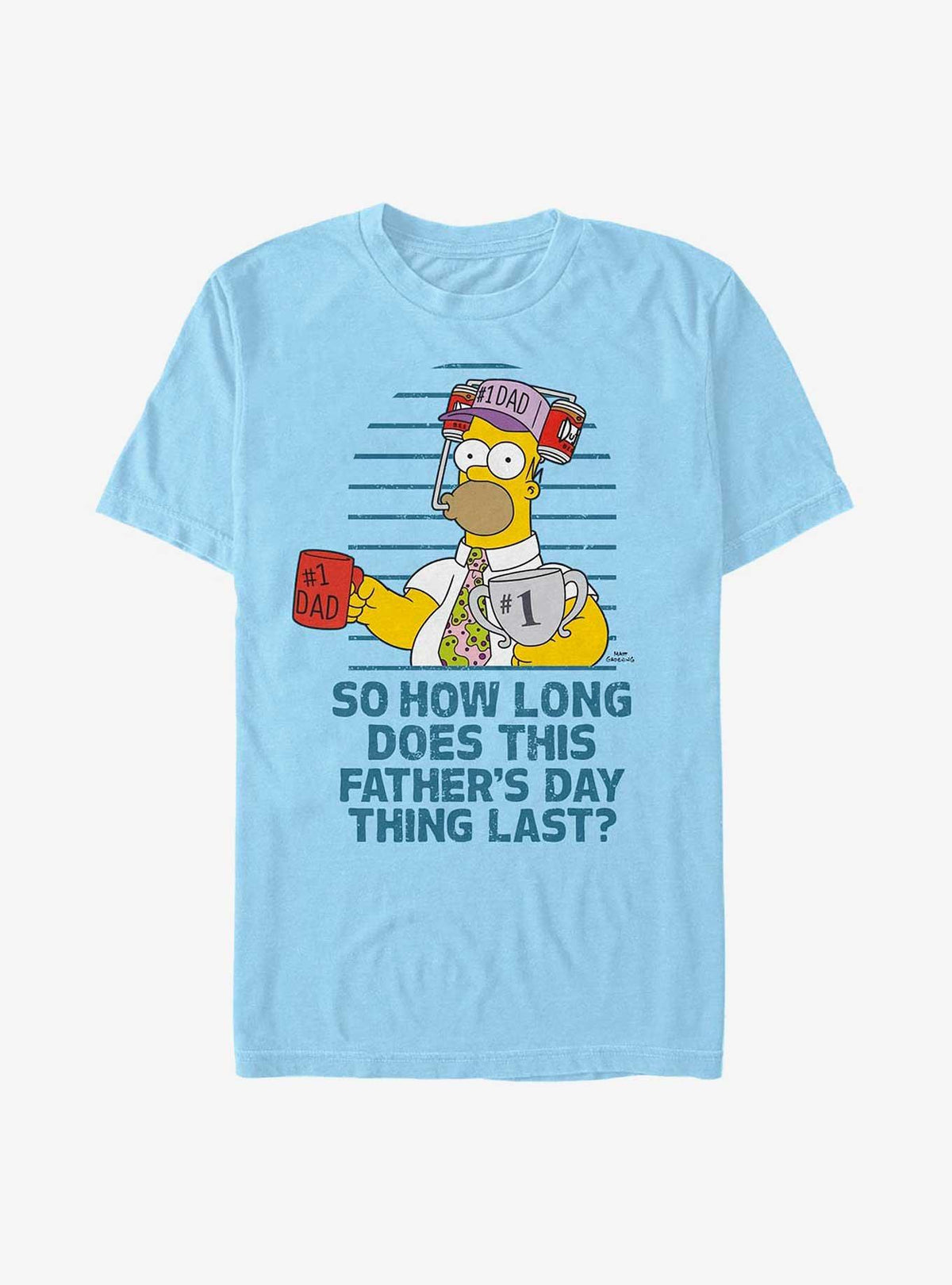 The Simpsons Homer This Father's Day Thing T-Shirt | Premium Unisex T-Shirt, Trending Graphic Tee