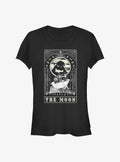 The Nightmare Before Christmas Oogie Boogie The Moon Tarot Card Girls T-Shirt
