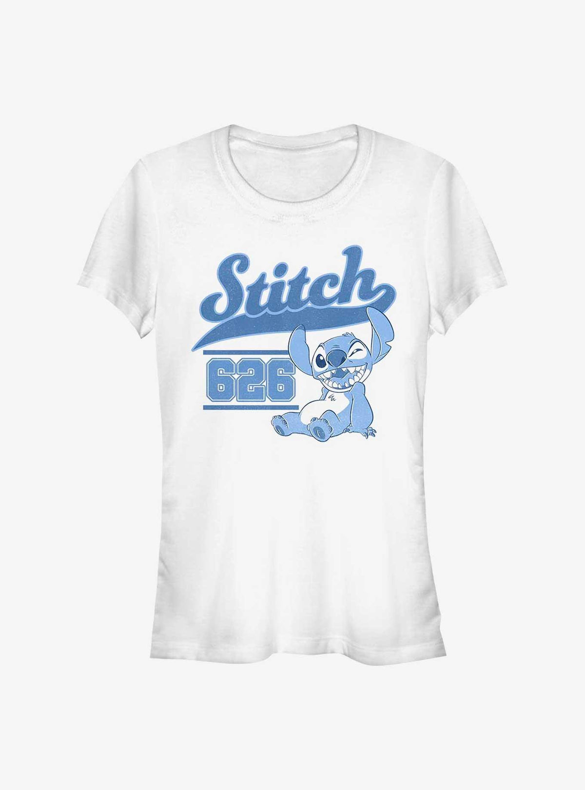 Disney Lilo And Stitch Collegiate 626 Girls T-Shirt T-Shirt | Vintage Graphic Vibe | Great Gift Idea