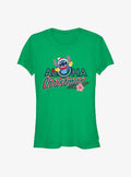 Disney Lilo & Stitch Aloha Christmas Girls T-Shirt