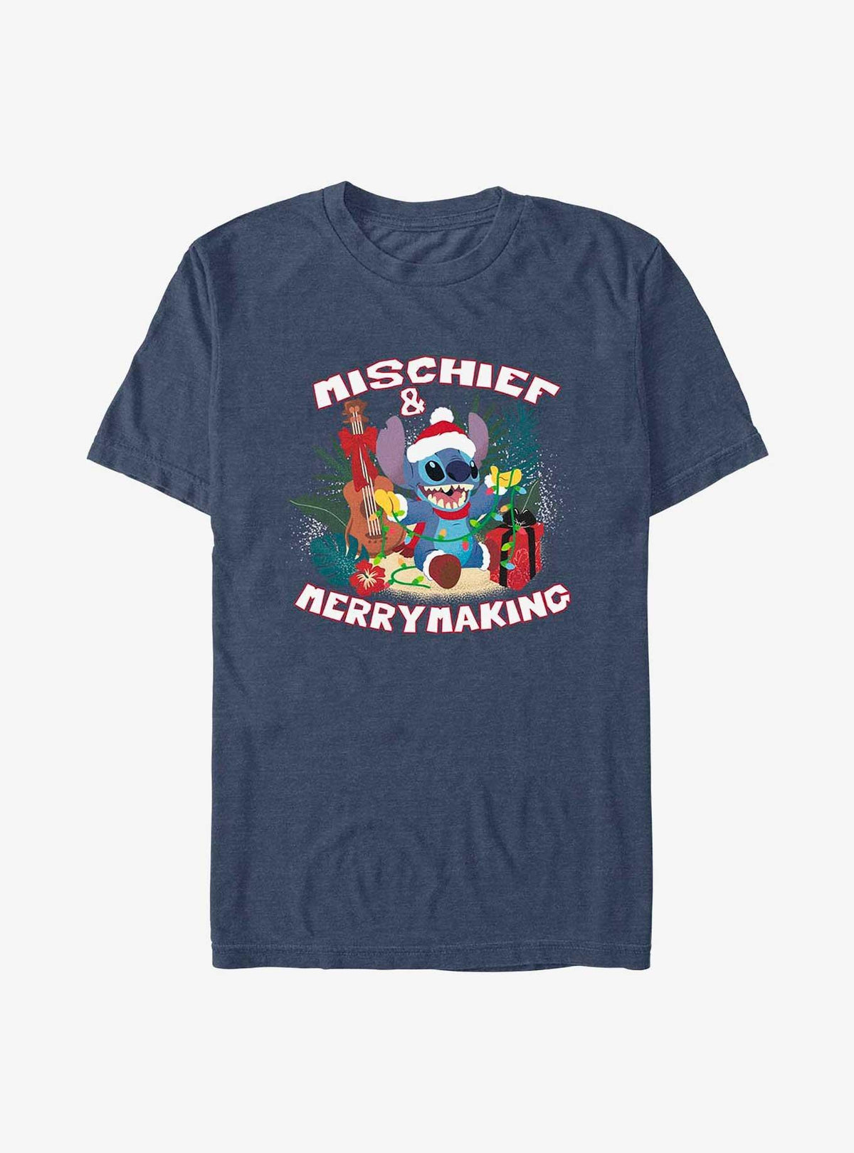 Disney Lilo Stitch Mischief And Merrymaking T-Shirt T-Shirt | Bold Graphic Edition | Great Gift Idea