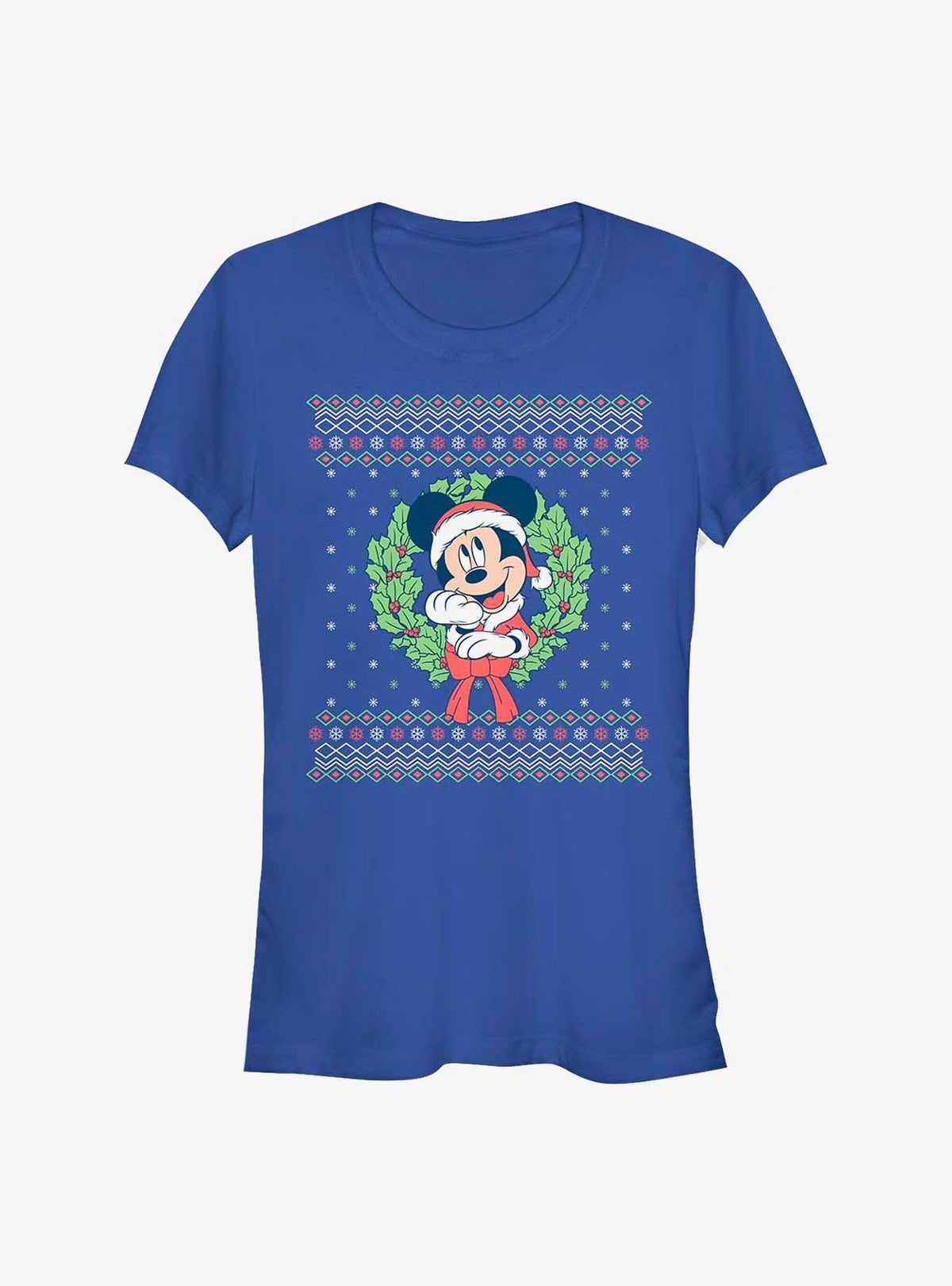 Disney Mickey Mouse Mickey Christmas Girls T-Shirt