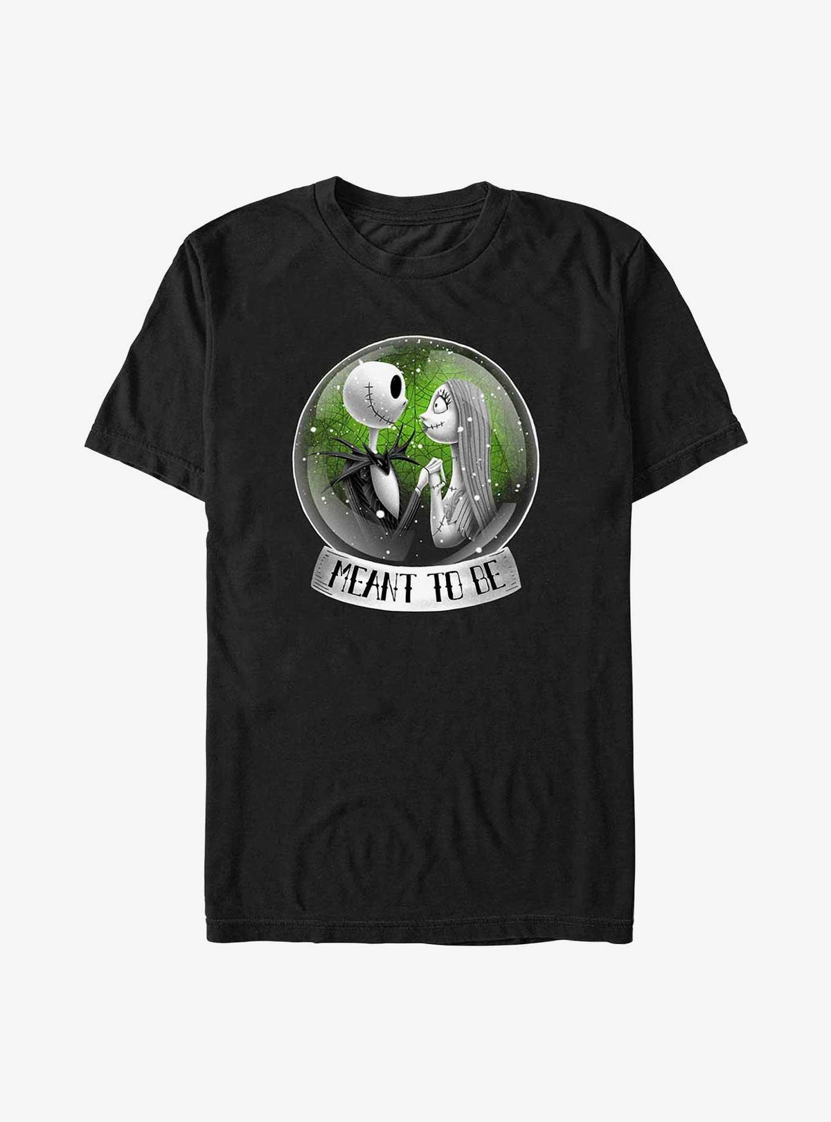 The Nightmare Before Christmas Nightmare Jack And Sally Snow Globe T-Shirt T-Shirt | Aesthetic Graphic | High Demand Item