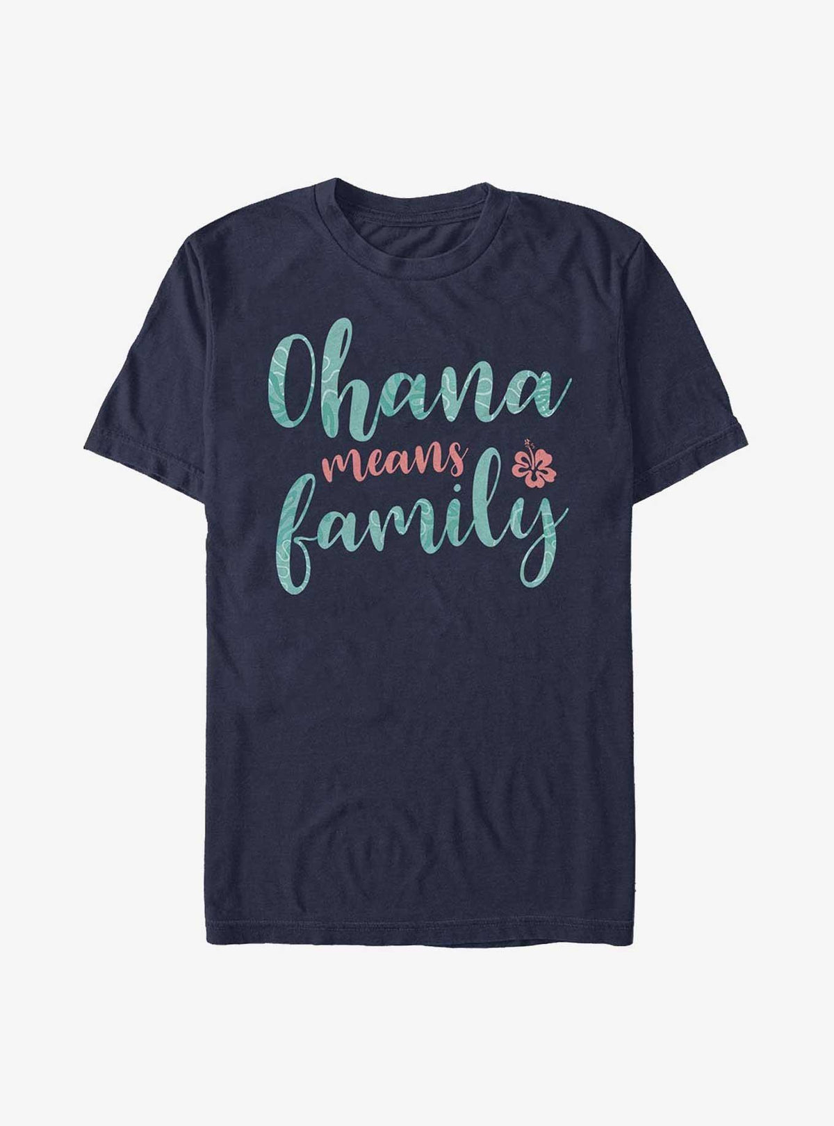 Disney Lilo Stitch Ohana Script T-Shirt T-Shirt | Best-Selling Artwork | Great Gift Idea