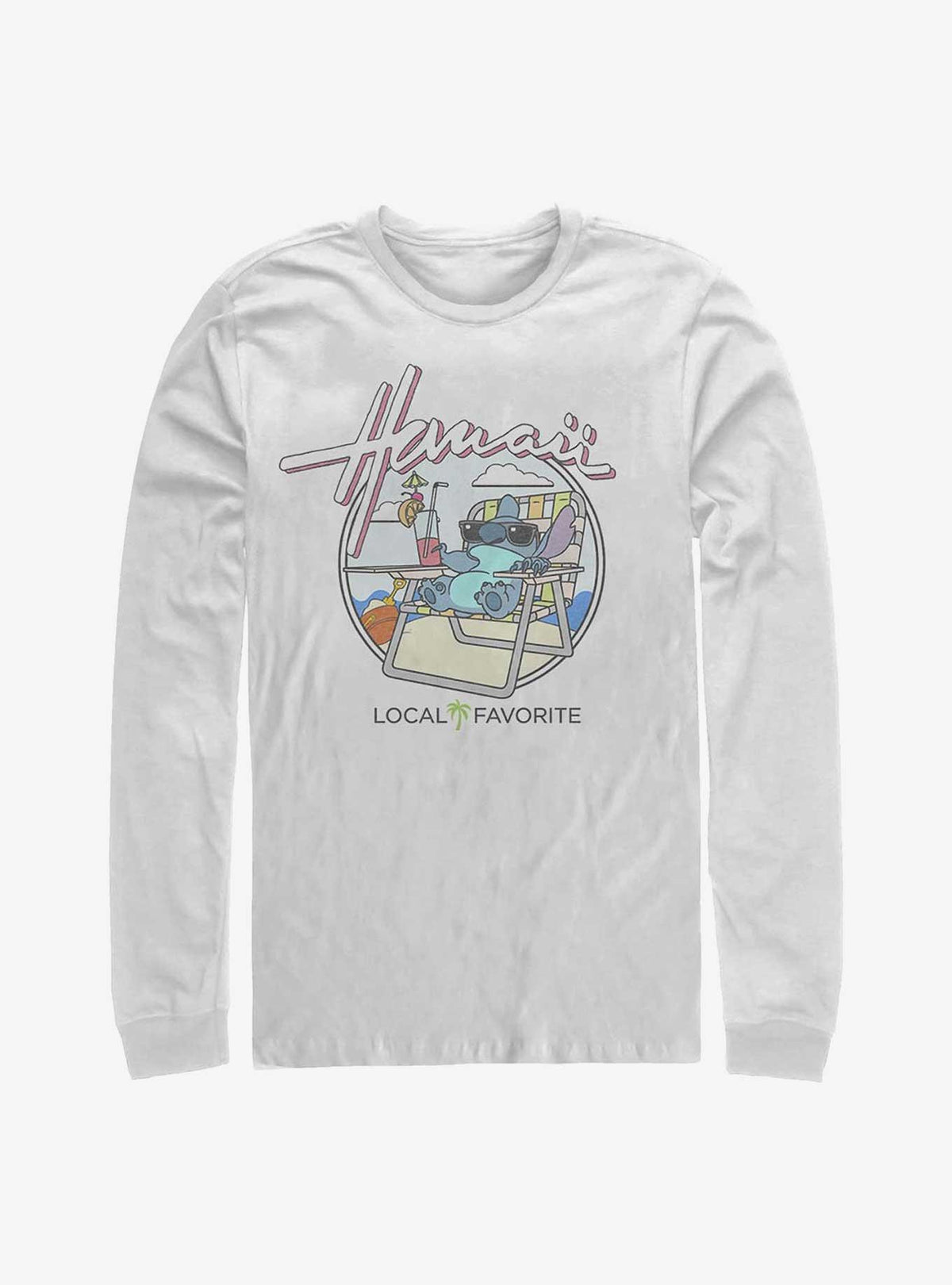 Disney Lilo Stitch Hawaii Local Favorite Long-Sleeve T-Shirt T-Shirt | Exclusive Edition | Must-Have Style