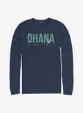 Disney Lilo Stitch Ohana Bold Long-Sleeve T-Shirt T-Shirt | Premium Graphic | Trending Now