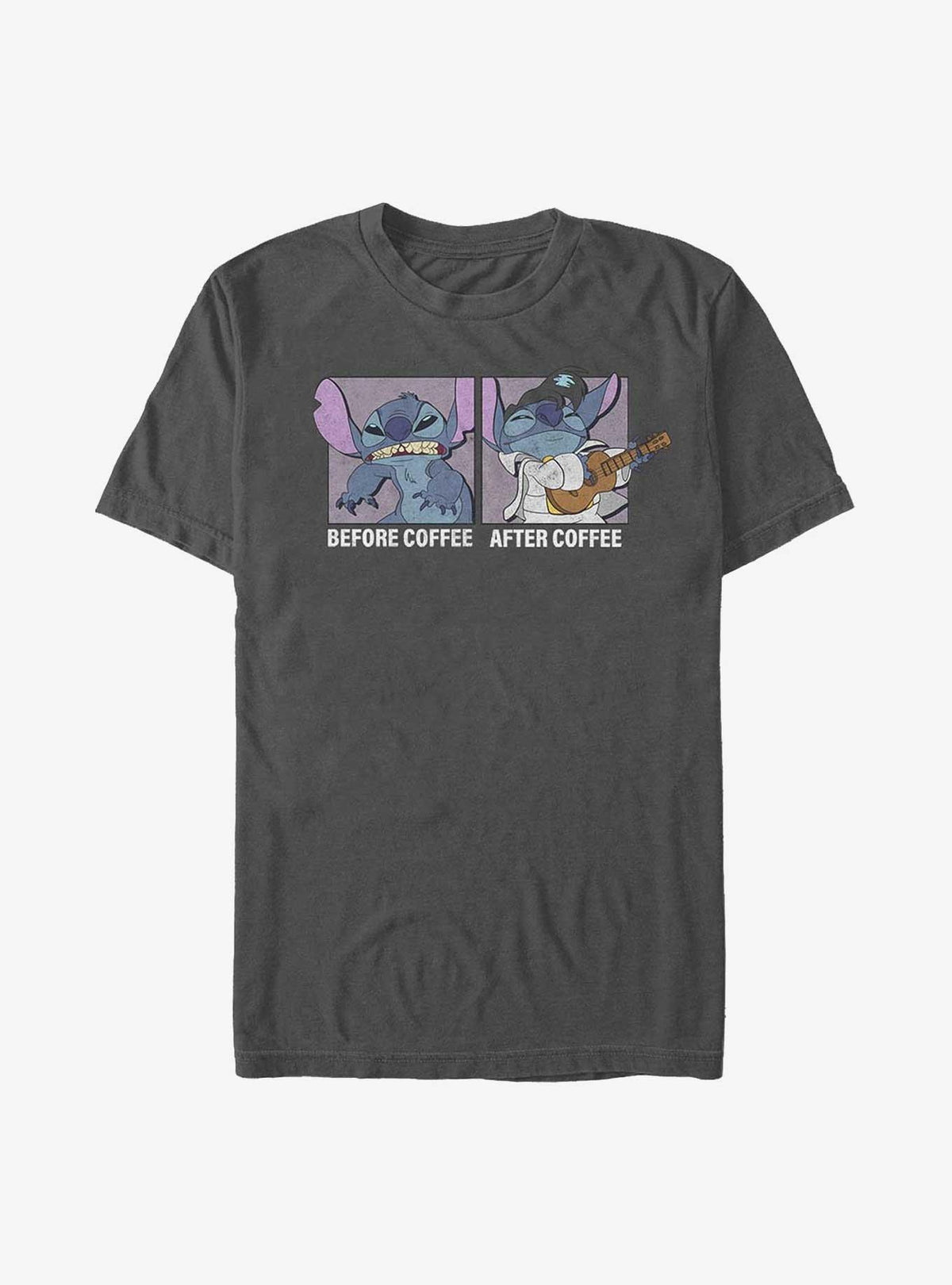 Disney Lilo Stitch Before Coffee After Coffee T-Shirt T-Shirt | Exclusive Art Design | Top Pick For Fans
