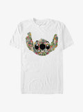Disney Lilo Stitch Floral T-Shirt T-Shirt | Top Trending Artwork | Top Pick For Fans