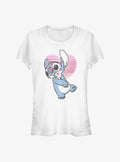 Disney Lilo Stitch Kissy Faced Girls T-Shirt T-Shirt | Premium Graphic | High Demand Item