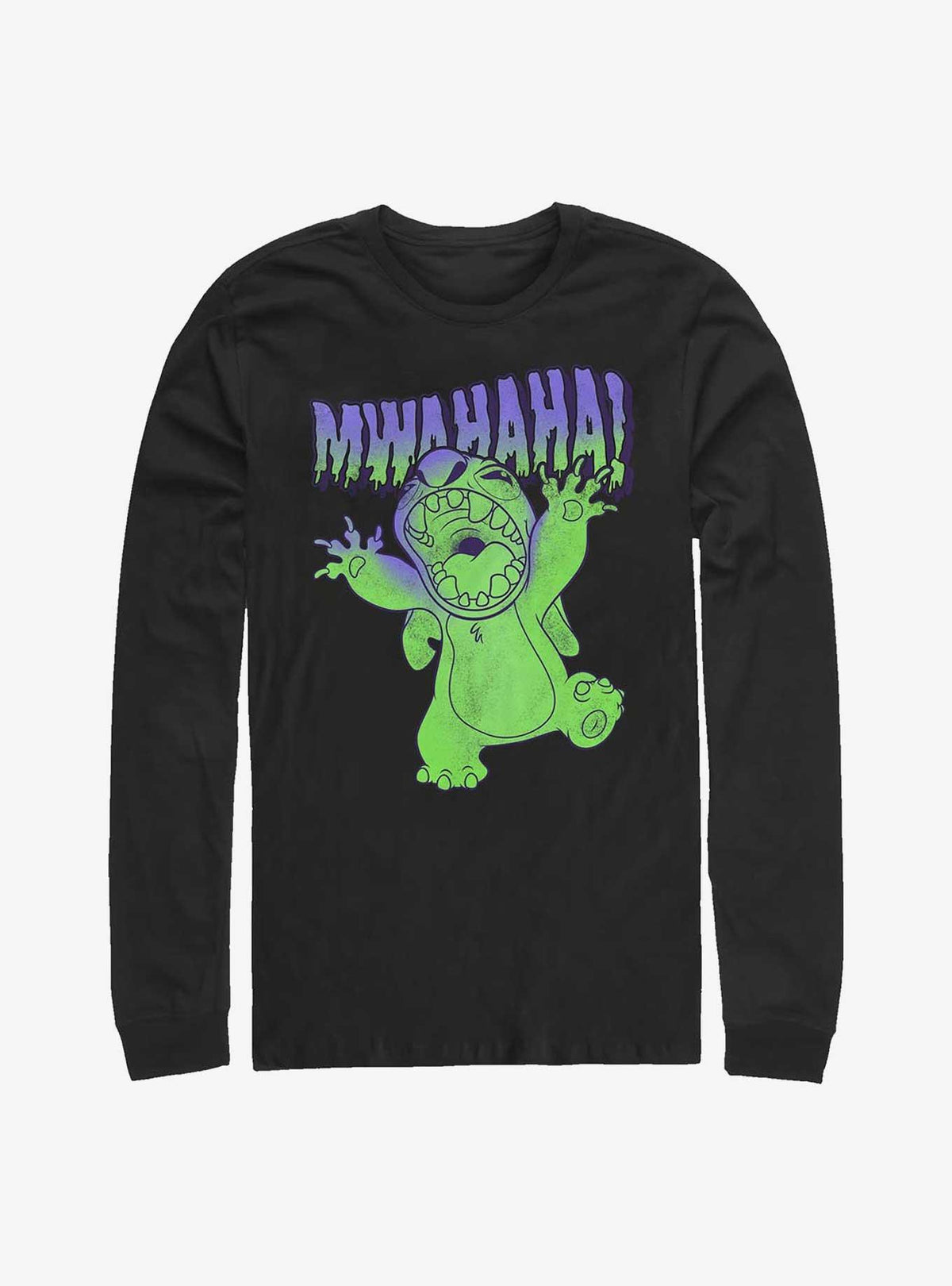 Disney Lilo Stitch Mwahaha Long-Sleeve T-Shirt T-Shirt | Fan Favorite Style | Great Gift Idea
