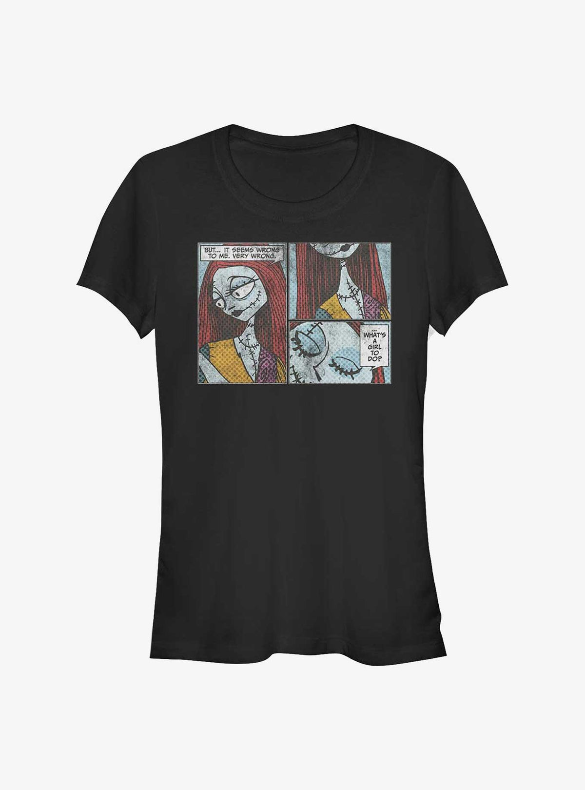 The Nightmare Before Christmas Sally Comic Girls T-Shirt T-Shirt | High-Quality Print | Must-Have Style