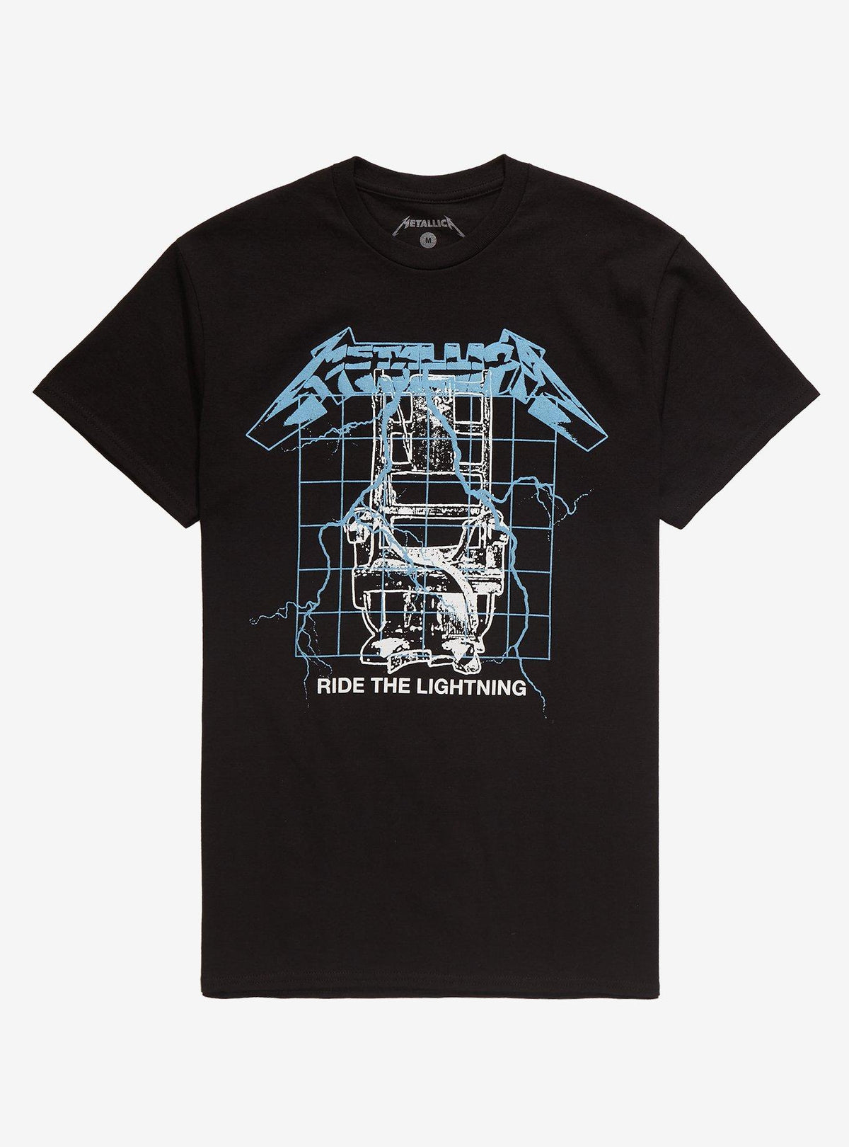 Metallica Ride The Lightning Puff Print T-Shirt T-Shirt | Trending Design | Top Pick For Fans