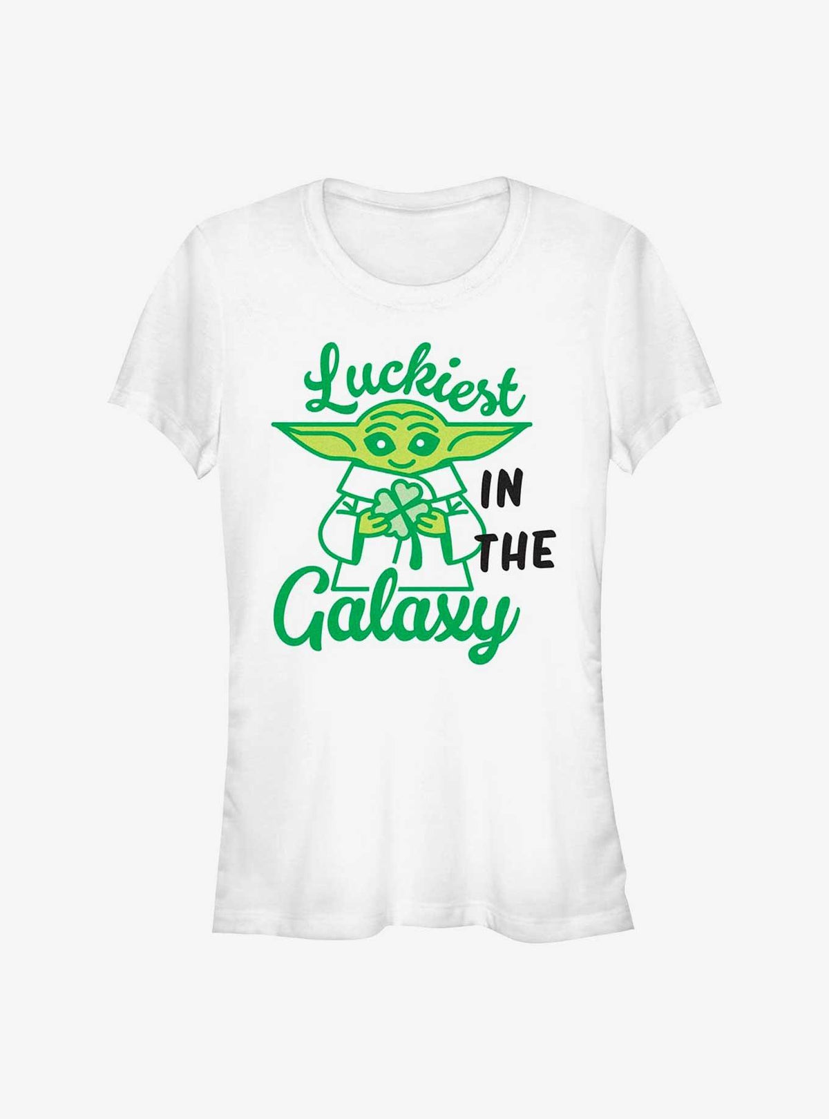 Star Wars The Mandalorian Lucky Galaxy Girls T-Shirt | Premium Unisex T-Shirt, Trending Graphic Tee