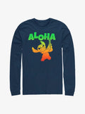Disney Lilo Stitch Aloha Stitch Long Sleeve T-Shirt T-Shirt | High-Quality Print | Great Gift Idea