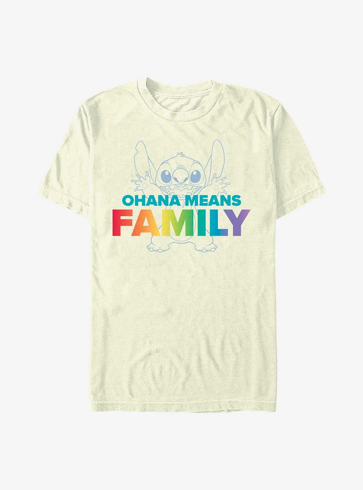 Disney Lilo Stitch Ohana Pride T-Shirt T-Shirt | High-Quality Print | Top Pick For Fans