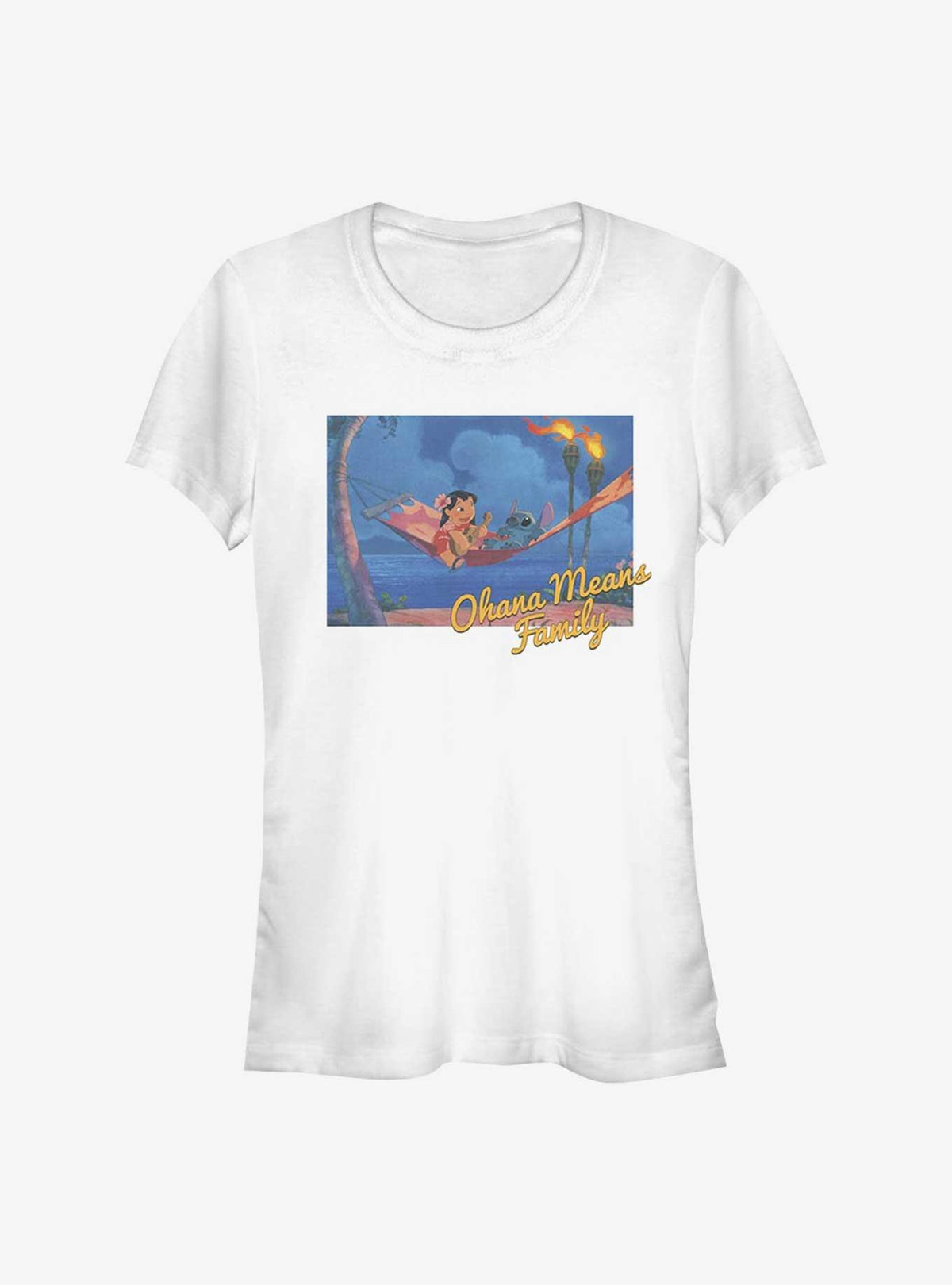 Disney Lilo Stitch Ohana Hammock Girls T-Shirt T-Shirt | Best-Selling Design | Must-Have Style