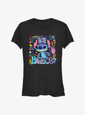 Disney Lilo Stitch Trouble Maker Girls T-Shirt T-Shirt | Viral Style | High Demand Item
