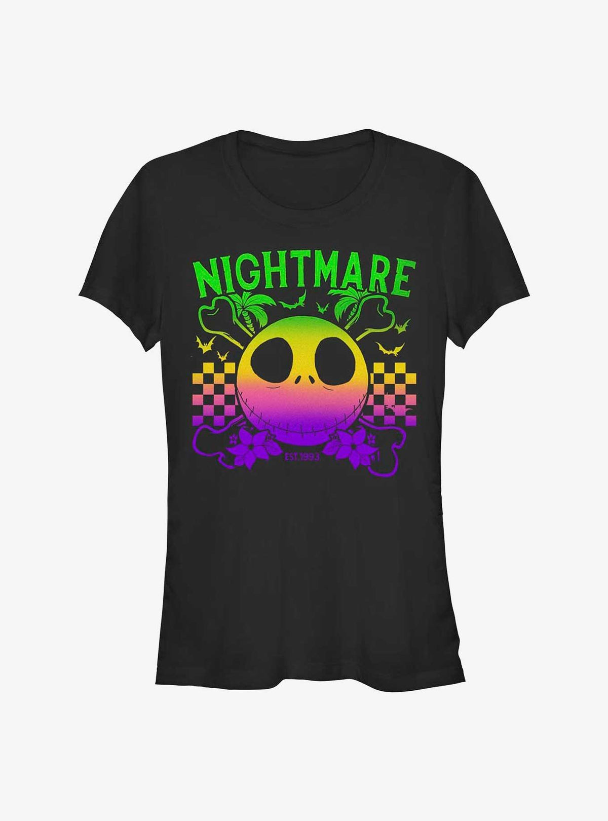 The Nightmare Before Christmas Nightmare Sunset Girls T-Shirt T-Shirt | Exclusive Edition | High Demand Item