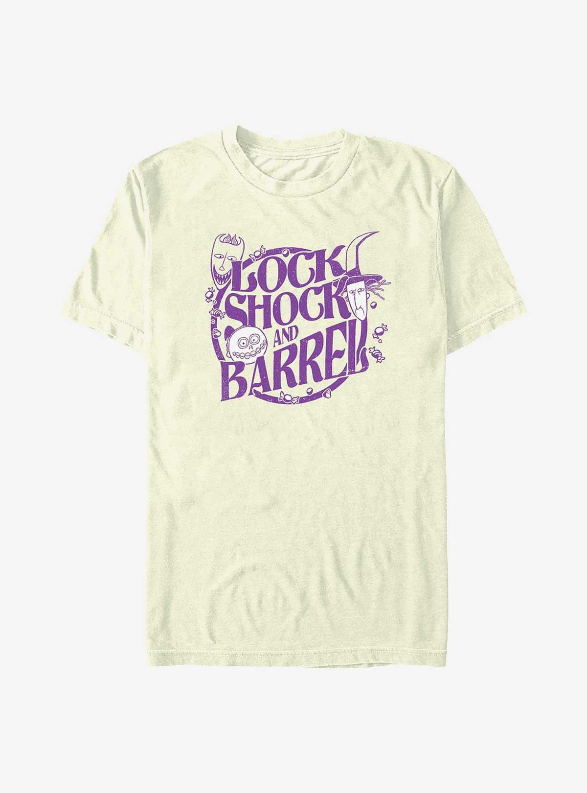 Disney The Nightmare Before Christmas Lock Shock and Barrel T-Shirt T-Shirt | High-Quality Print | Trending Now