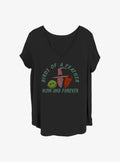 Disney The Nightmare Before Christmas Now And Forever Lock Shock And Barrel Girls T-Shirt Plus Size T-Shirt | High-Quality Print | Must-Have Style