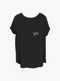 Disney The Nightmare Before Christmas Zero Pocket Scribble Girls T-Shirt Plus Size T-Shirt | High-Quality Print | Great Gift Idea