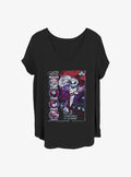 The Nightmare Before Christmas First Nightmare Girls T-Shirt Plus Size T-Shirt | Aesthetic Graphic | Trending Now