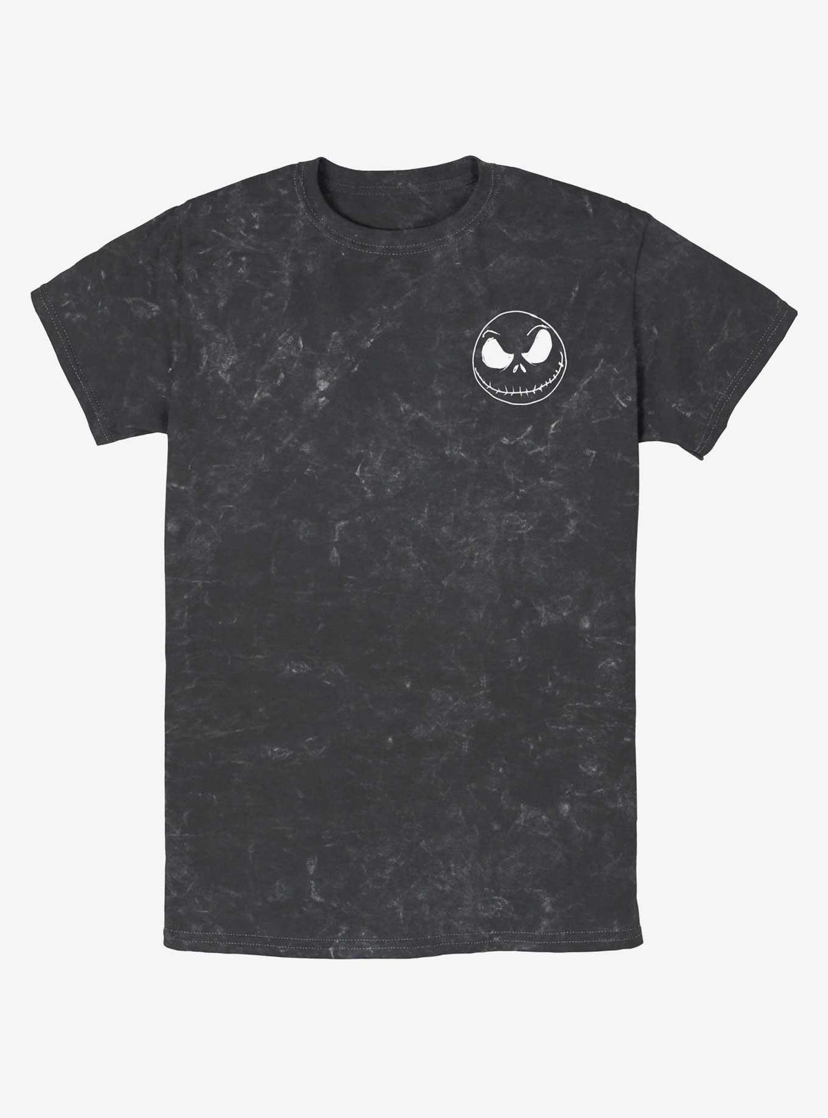 Disney The Nightmare Before Christmas Jack Skellington Pocket Mineral Wash T-Shirt T-Shirt | Trending Design | Trending Now