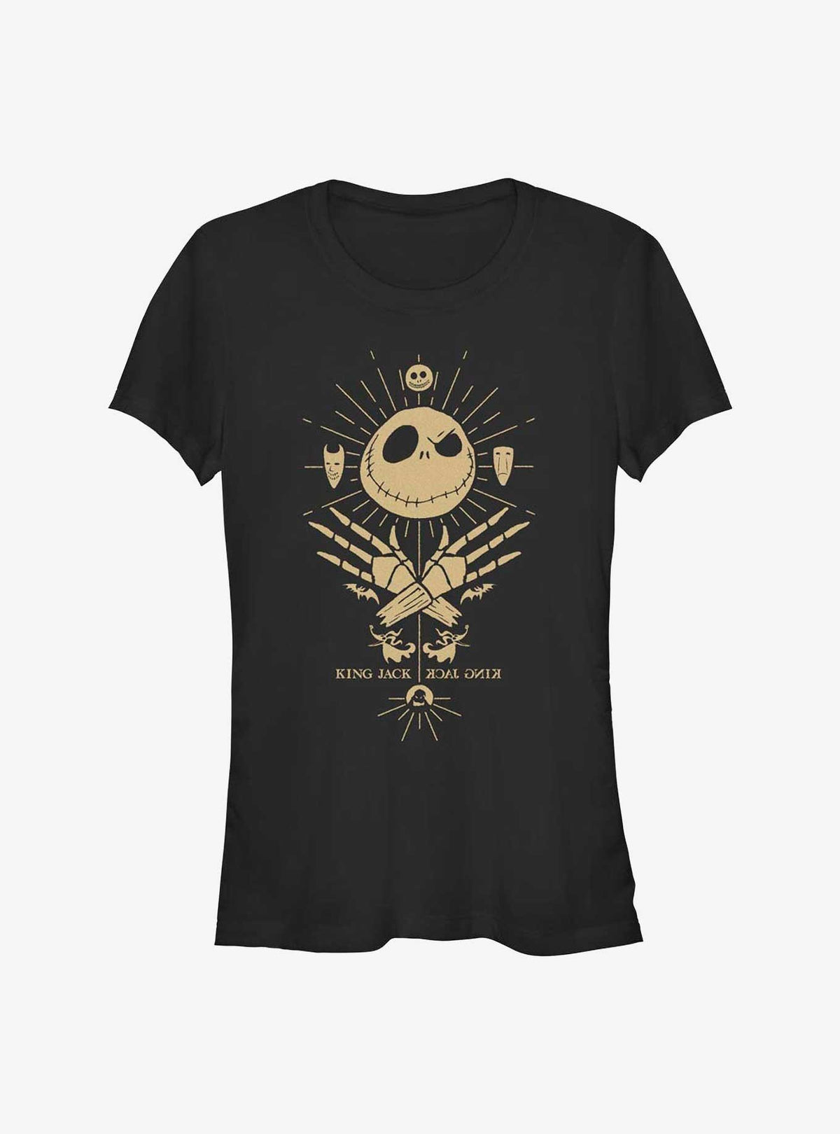 Disney The Nightmare Before Christmas King Jack Girls T-Shirt