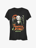 Disney The Nightmare Before Christmas Jack The Pumpkin King Girls T-Shirt