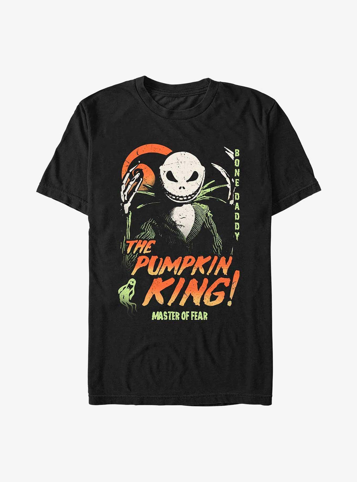 Disney The Nightmare Before Christmas Jack The Pumpkin King T-Shirt T-Shirt | High-Quality Print | High Demand Item
