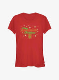 Marvel Guardians of the Galaxy Holiday Special A Very Guardians Christmas Girls T-Shirt T-Shirt | Aesthetic Graphic | Perfect For Daily Wear