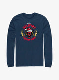 Stranger Things Have A Hellfire Christmas Long-Sleeve T-Shirt T-Shirt | Viral Style | Perfect For Daily Wear