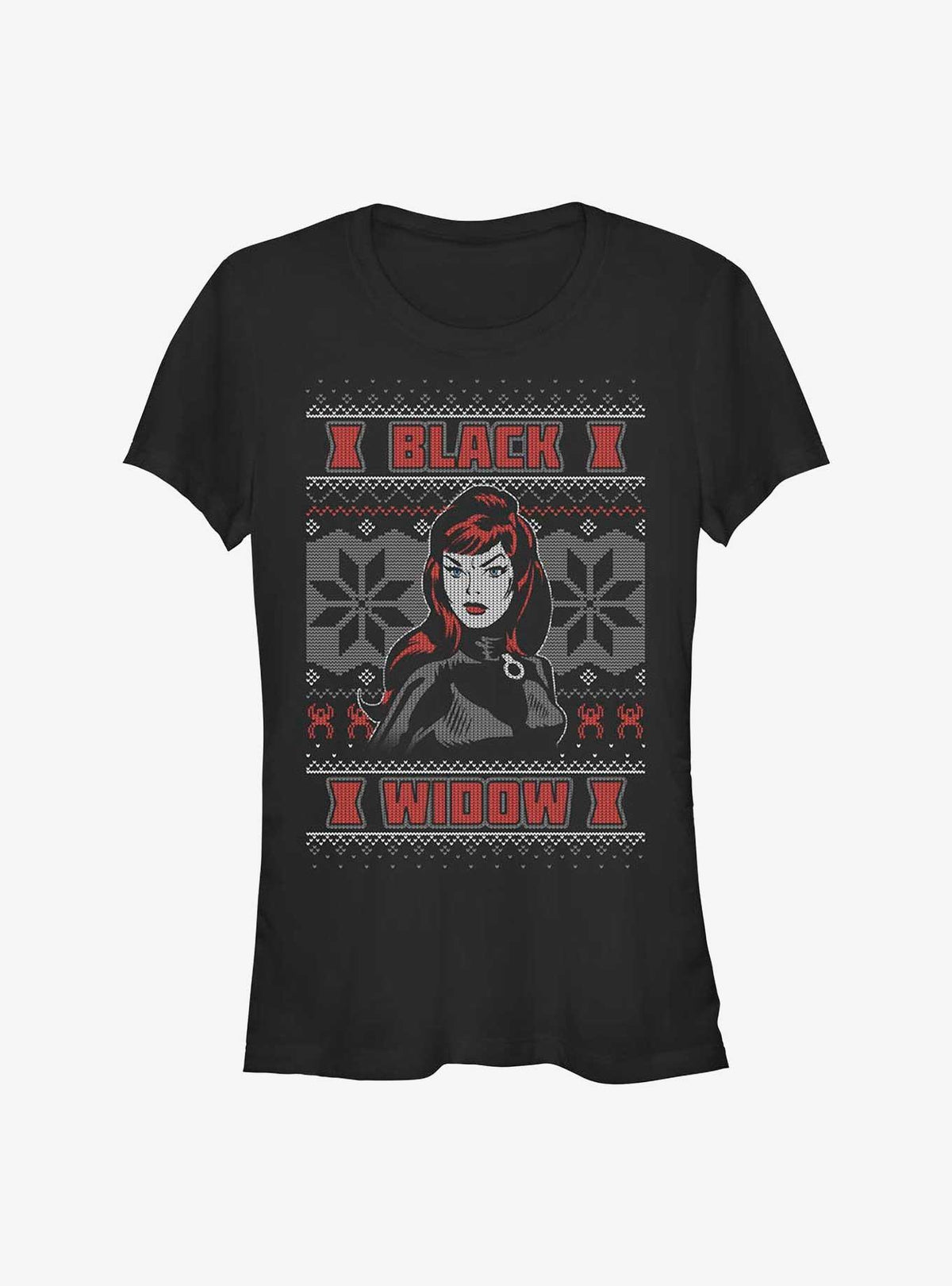 Marvel Black Widow Ugly Christmas Girls T-Shirt T-Shirt | Streetwear Vibe | Must-Have Style