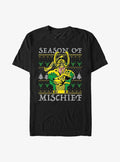 Marvel Loki Mischief Season Ugly Christmas T-Shirt T-Shirt | Trending Design | Must-Have Style