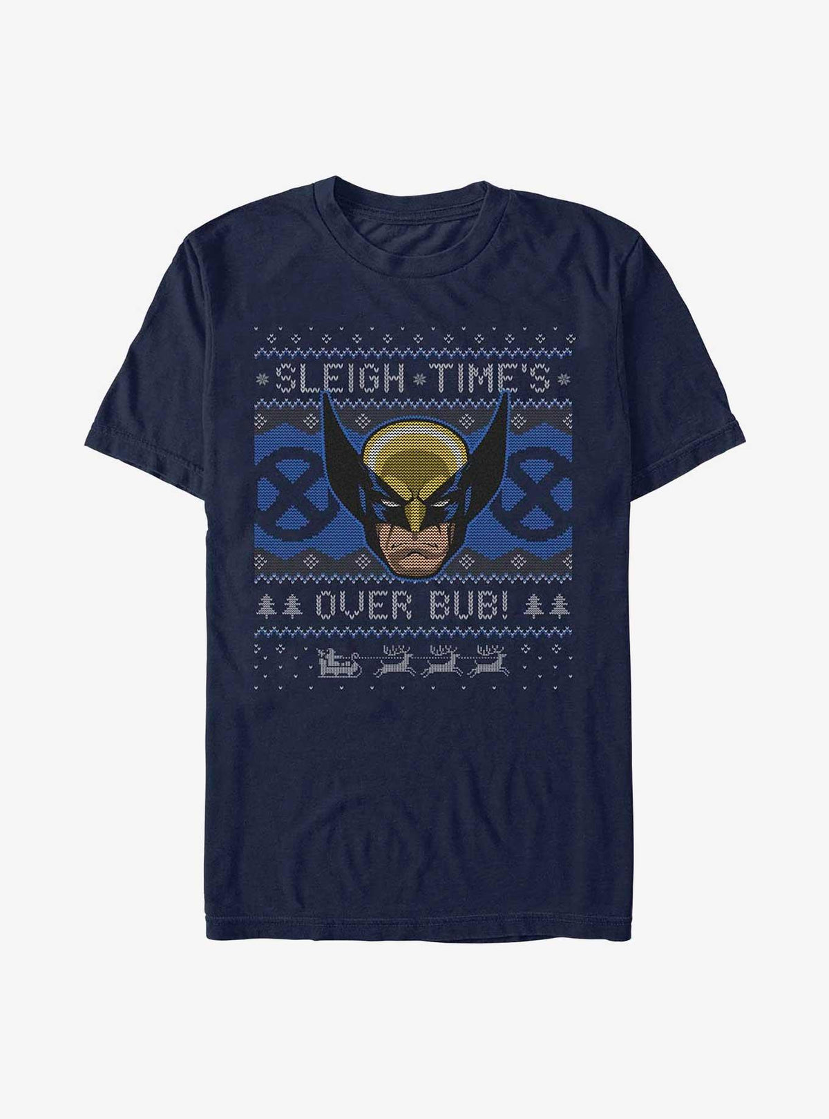 Marvel X-Men Wolverine Ugly Christmas T-Shirt T-Shirt | Aesthetic Graphic | Great Gift Idea