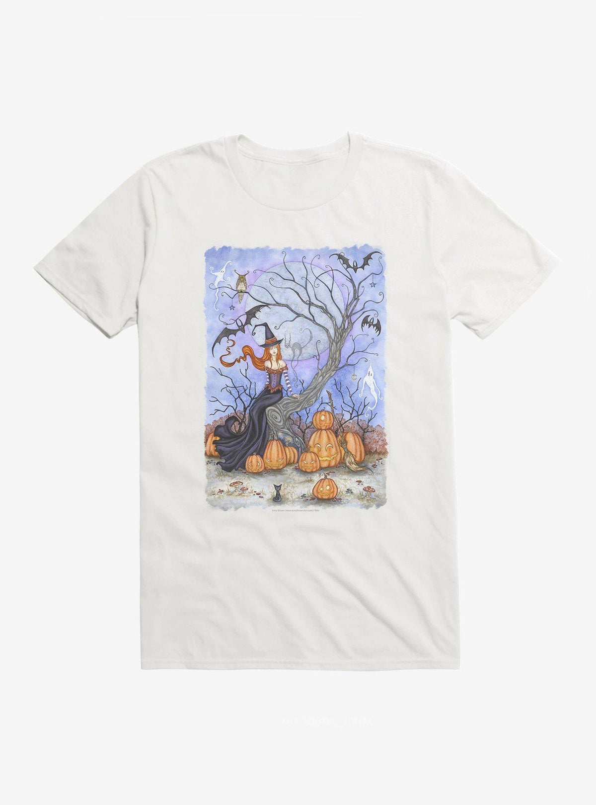 Halloween Tree T-Shirt by Amy Brown T-Shirt | Exclusive Edition | Must-Have Style