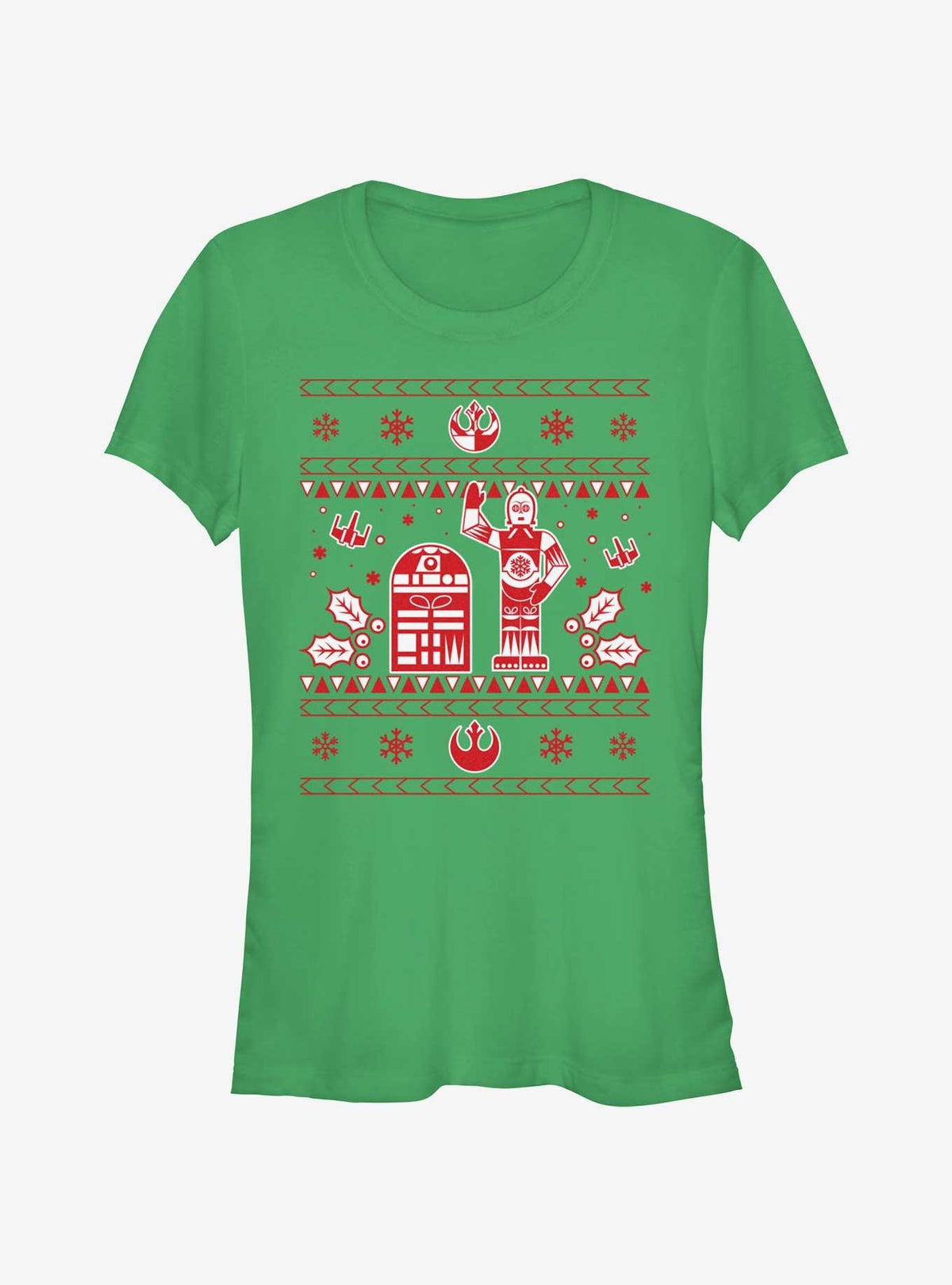 Star Wars Droid Ugly Christmas Girls T-Shirt T-Shirt | Best-Selling Artwork | Perfect For Daily Wear