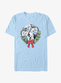 Disney 101 Dalmatians Puppy Christmas Wreath T-Shirt T-Shirt | Exclusive Edition | Great Gift Idea