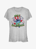 Disney Lilo & Stitch Mele Kalikimaka Merry Christmas in Hawaiian Girls T-Shirt