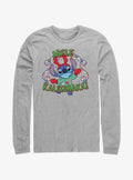 Disney Lilo & Stitch Mele Kalikimaka Merry Christmas in Hawaiian Long-Sleeve T-Shirt