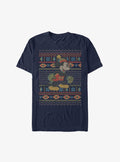 Disney Mickey Mouse Vintage Ugly Christmas Extra Soft T-Shirt