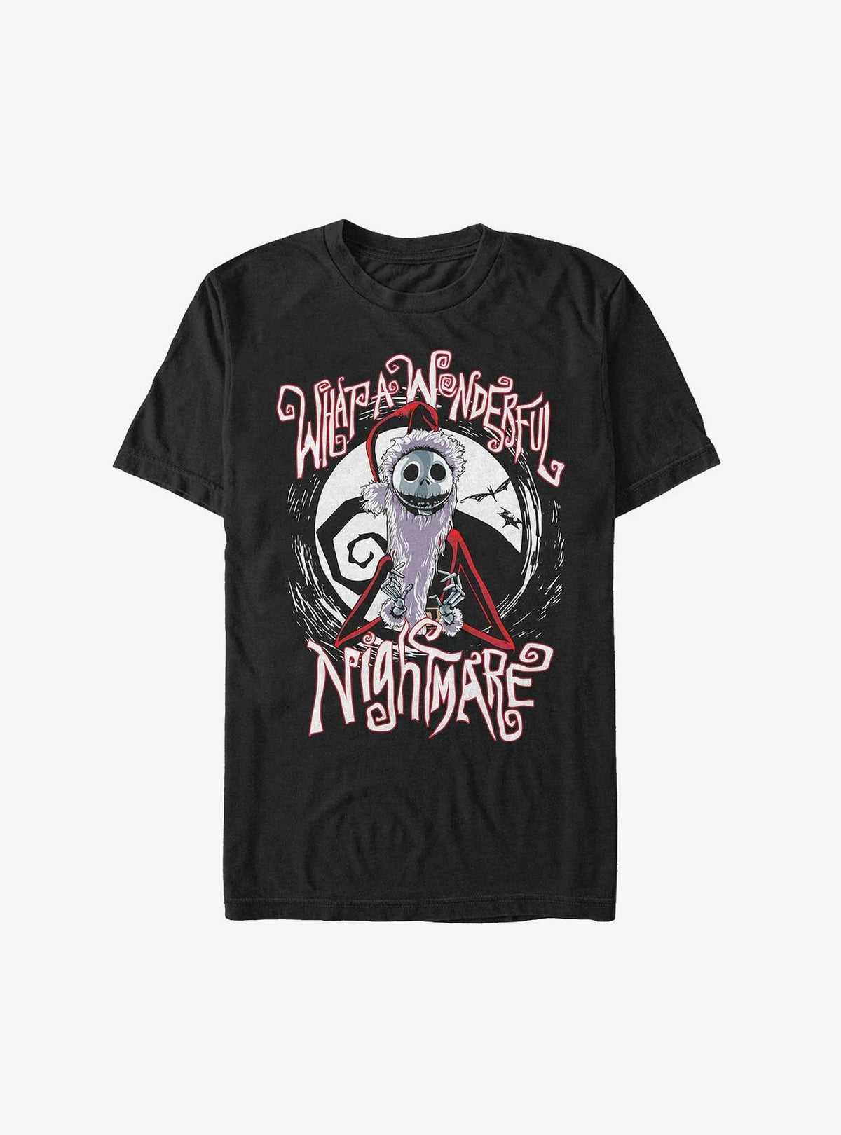 Disney The Nightmare Before Christmas Santa Jack What A Wonderful Nightmare Extra Soft T-Shirt