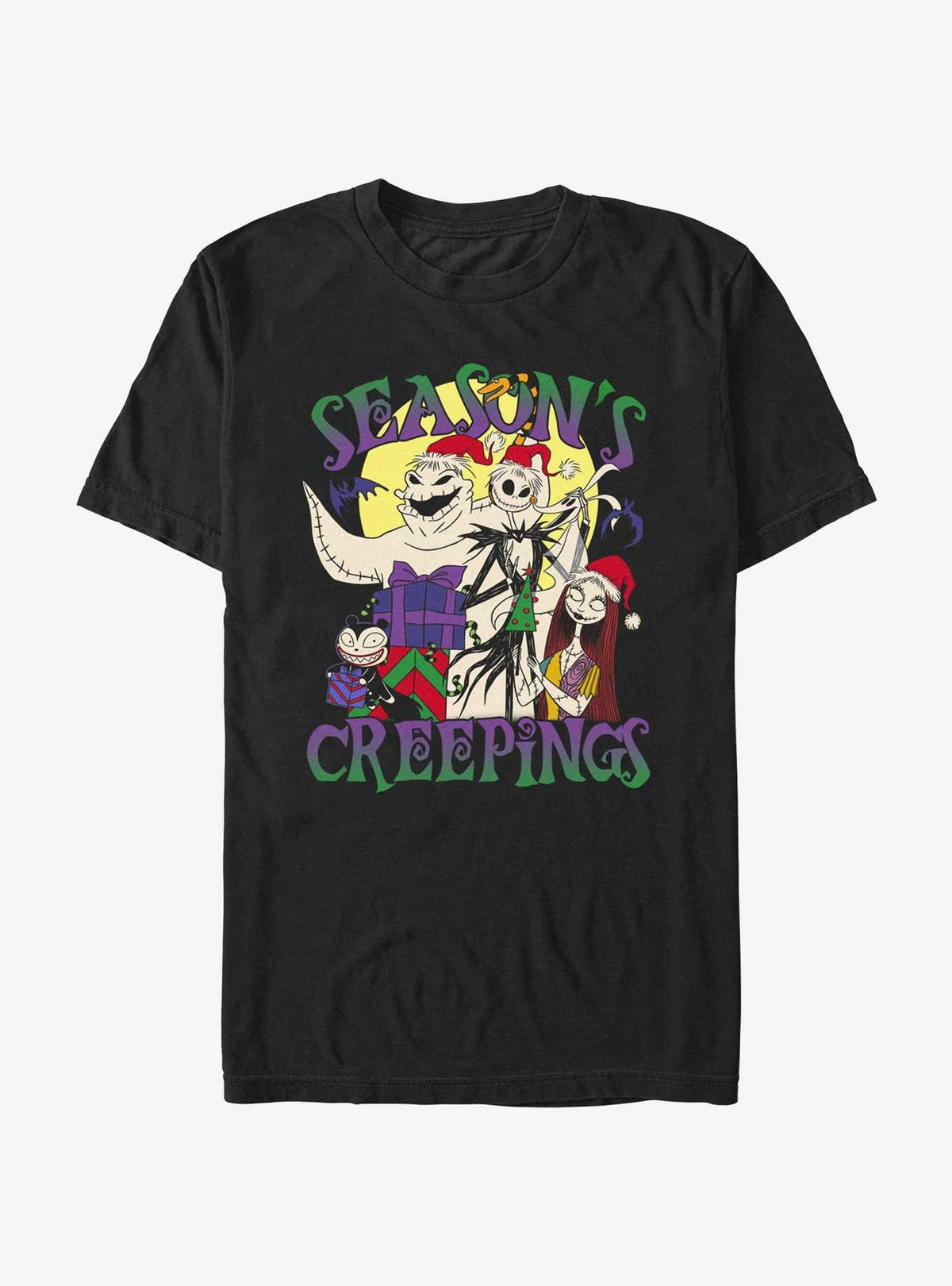 The Nightmare Before Christmas Season's Creepings Oogie, Jack & Sally Extra Soft T-Shirt