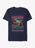 Marvel Avengers Assemble Ugly Christmas T-Shirt T-Shirt | Trending Design | Top Pick For Fans