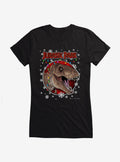 Jurassic Park Christmas Holiday T-Rex Girls T-Shirt T-Shirt | High-Quality Print | Trending Now