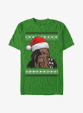 Star Wars Holiday Chewie Ugly Christmas T-Shirt T-Shirt | Exclusive Edition | High Demand Item