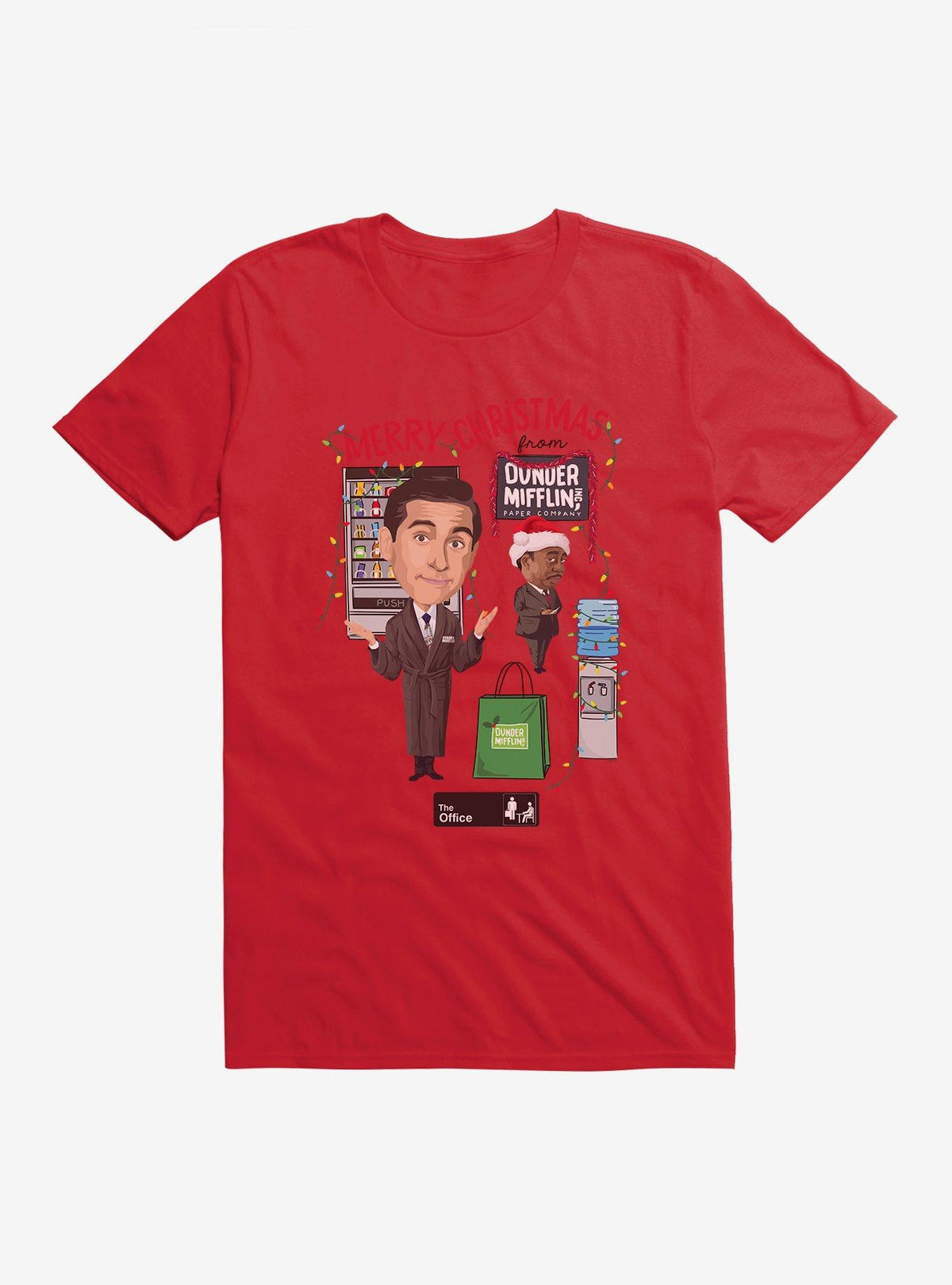 The Office Dunder Mifflin Christmas T-Shirt T-Shirt | Aesthetic Graphic | Must-Have Style