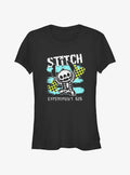 Disney Lilo Stitch Emo Skelestitch Girls T-Shirt T-Shirt | Premium Graphic | Top Pick For Fans