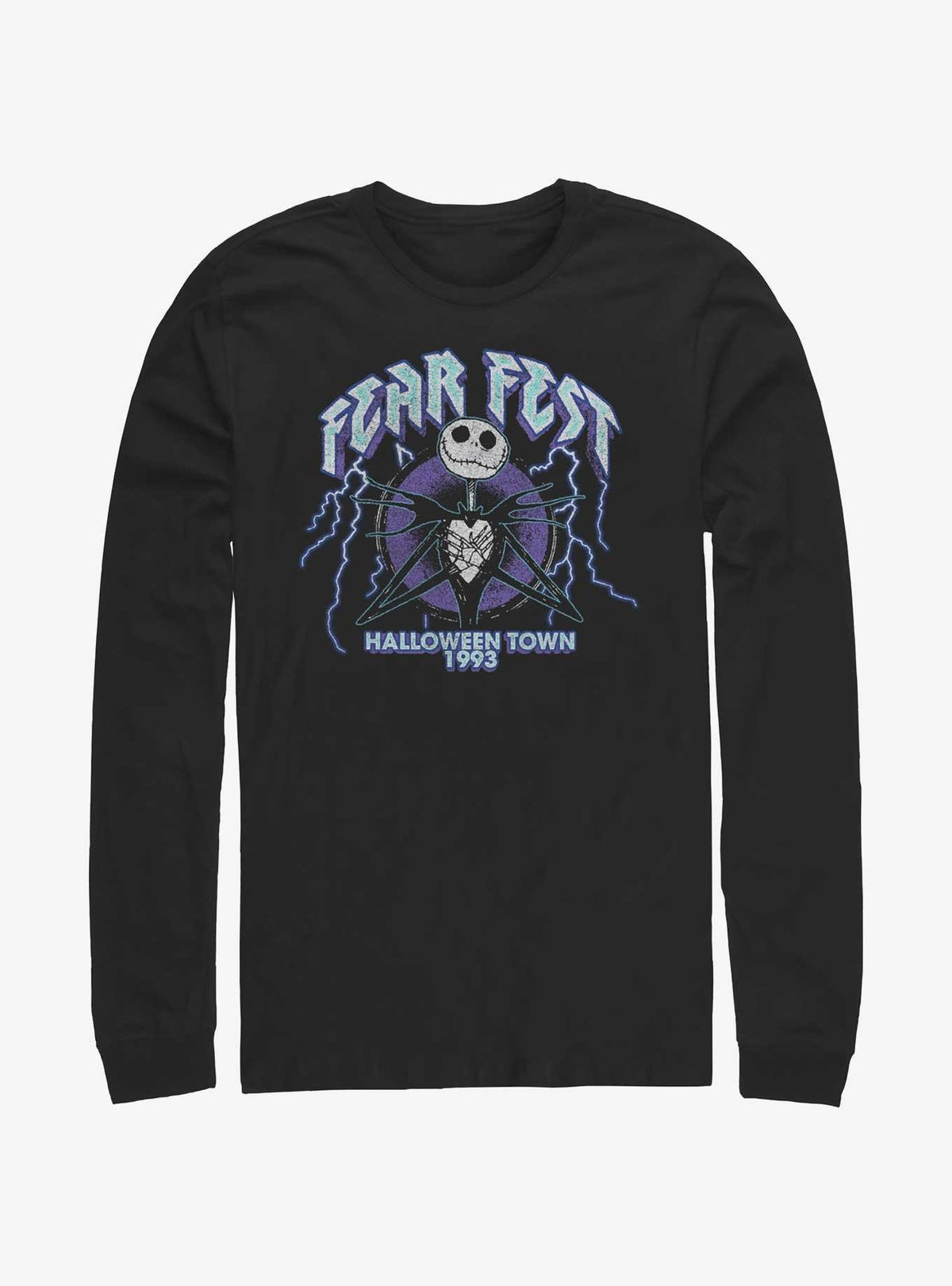 The Nightmare Before Christmas Jack Fear Fest 1993 Long-Sleeve T-Shirt T-Shirt | Exclusive Edition | High Demand Item