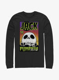 Disney The Nightmare Before Christmas Jack The Pumpkin King Skull Poster Long-Sleeve T-Shirt Poster | Trending Design | High Demand Item